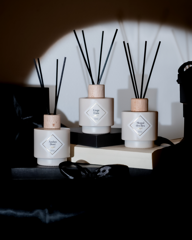 Trio bouquets parfumés