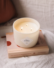 Trio grandes bougies parfumées