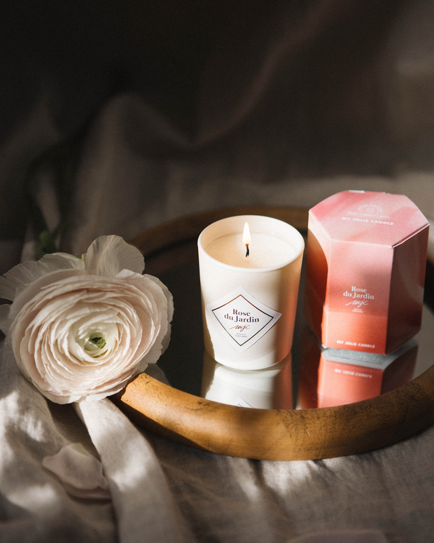 Trio petites bougies parfumées