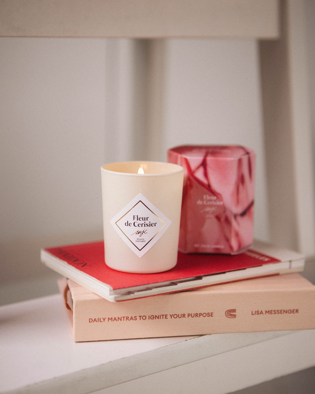 Trio petites bougies parfumées