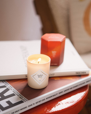 Trio bougies parfumées Ambre Doré