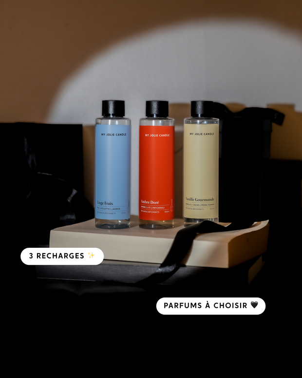 Trio recharges pour bouquet