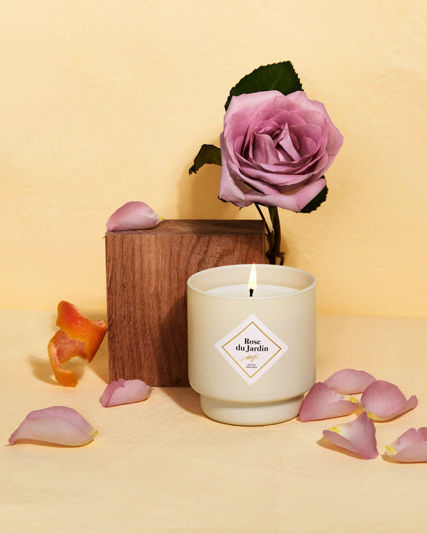 Bougie Rose du Jardin