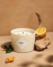 Grande bougie Citron Bergamote