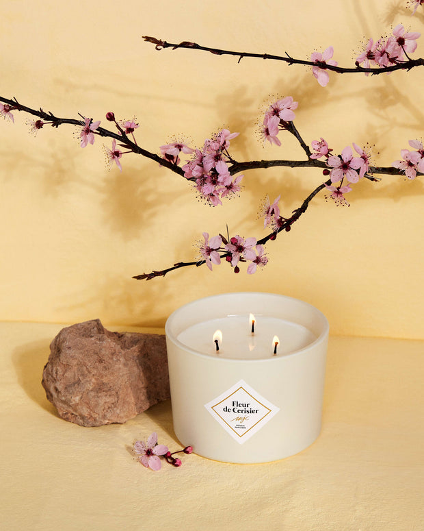 Grande bougie Fleur de Cerisier