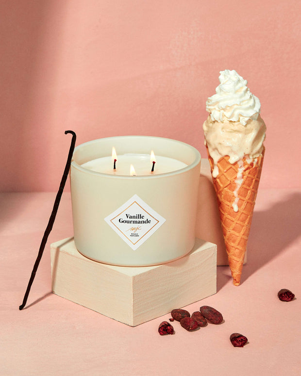 Grande bougie Vanille Gourmande