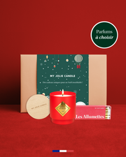 Coffret à composer Bougie bijou de Noël