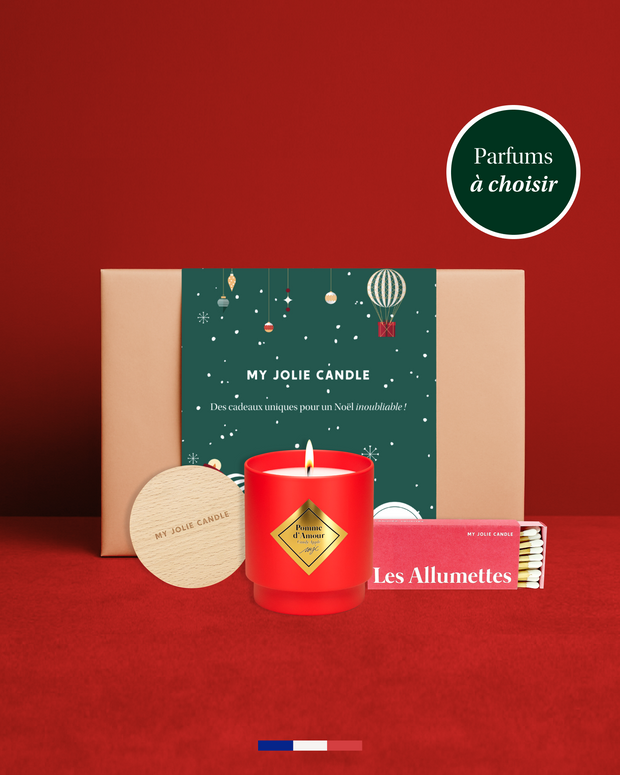Coffret à composer Bougie bijou de Noël