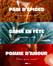 Coffret à composer Bougie bijou de Noël