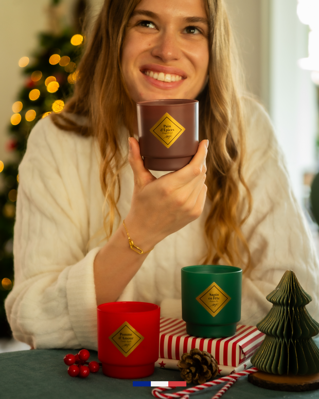 Coffret à composer Bougie bijou de Noël