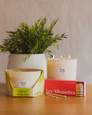 Duo grandes bougies parfumées