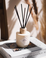 Duo grande bougie et bouquet parfumés