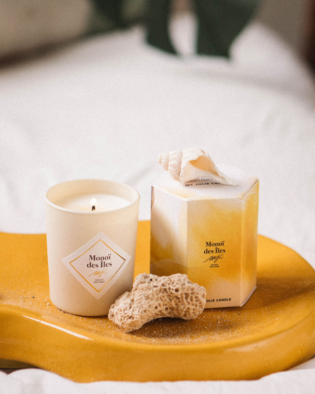 Duo petite bougie et bouquet parfumés