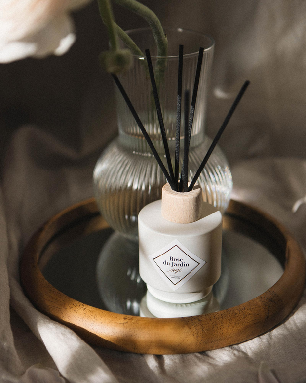 Duo petite bougie et bouquet parfumés