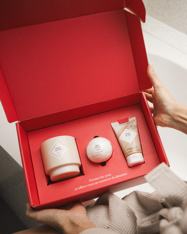 Coffret Mon Rituel du Bain - Monoï ou Fleur de thé