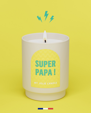 Bougie parfumée "Super Papa !" - Amazon