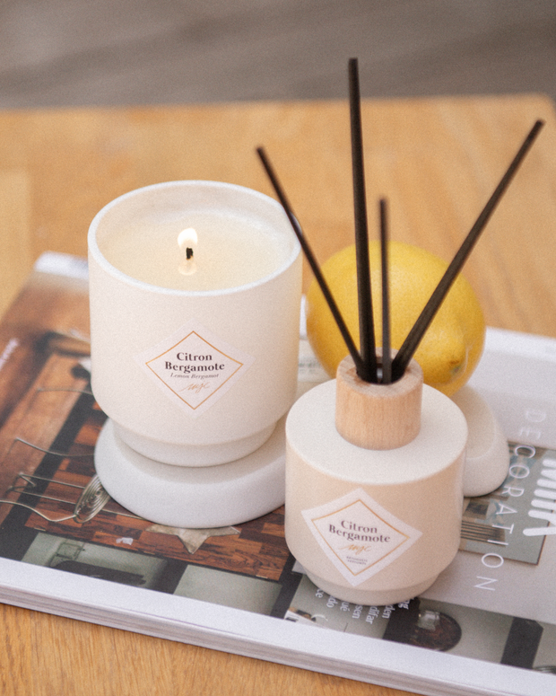Duo parfumé Citron Bergamote