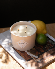 Grande bougie Citron Bergamote