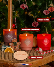 Trio d'hiver - Bougies & capots offerts