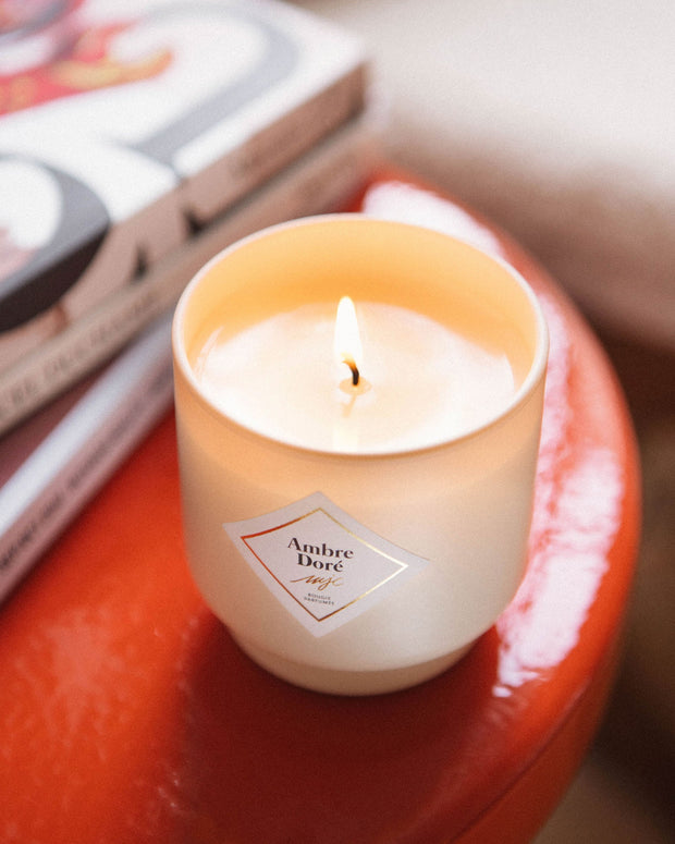 Bougie Ambre Doré