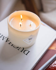 Grande bougie Ambre Doré