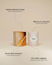 Petite Bougie Macaron Caramel